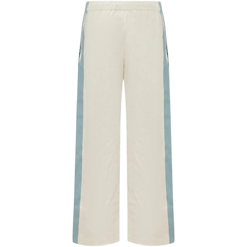 Marni Jogginghose Pantaloni Ampi con Bande Laterali weiß(Image 2)