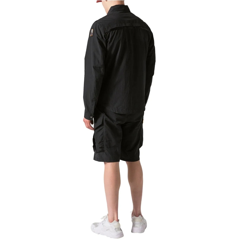 Parajumpers Legeres Oberteil Rayner Overshirt Smash schwarz(Image 5)