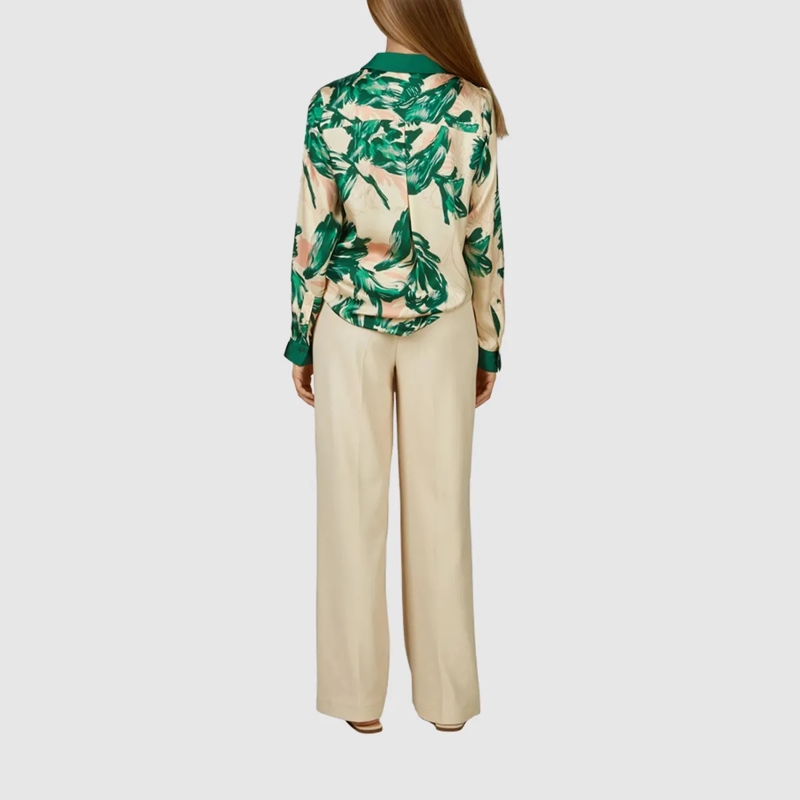 Marc Aurel Bluse Hemdbluse grün(Image 4)