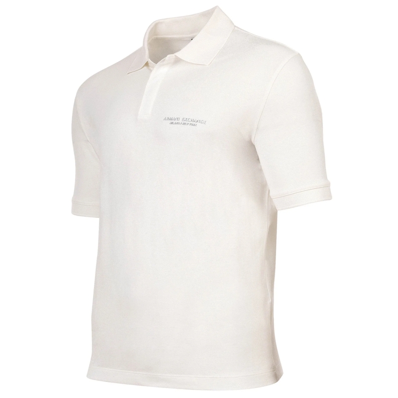 Armani Exchange Polohemd POLO SHIRT 1er Pack weiss(Image 2)
