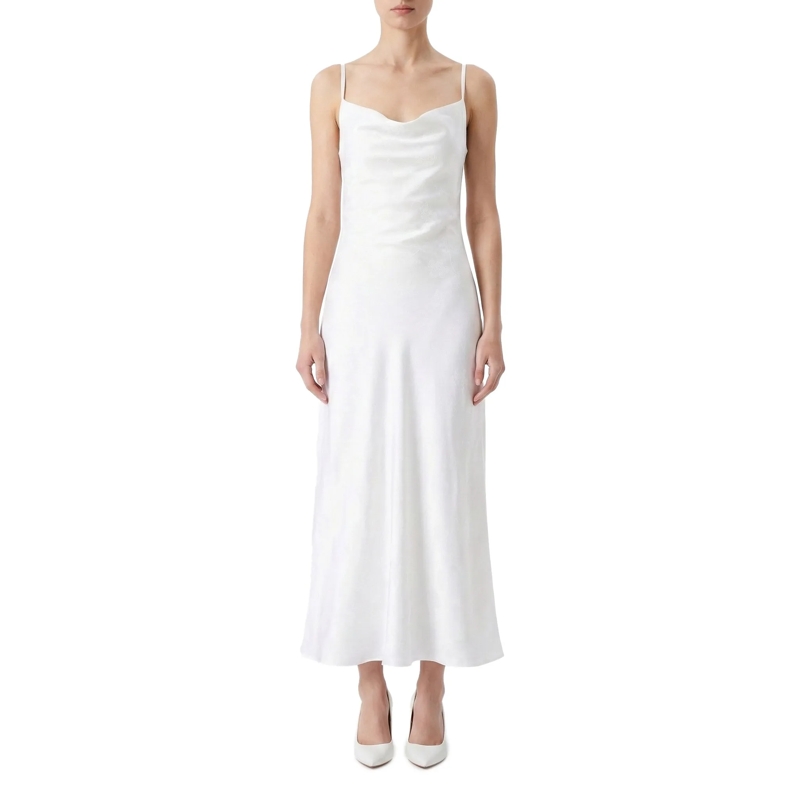 Rotate Maxi-jurk Midikleid mit Blumenmuster weiß(Image 2)