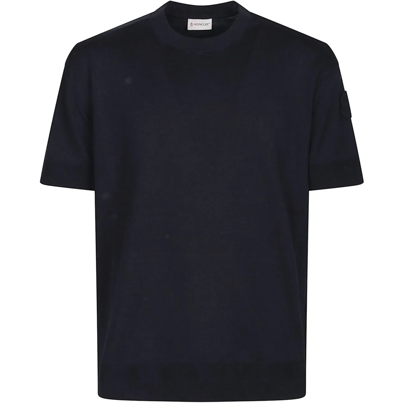 Moncler T-shirt T-shirt Blue blau