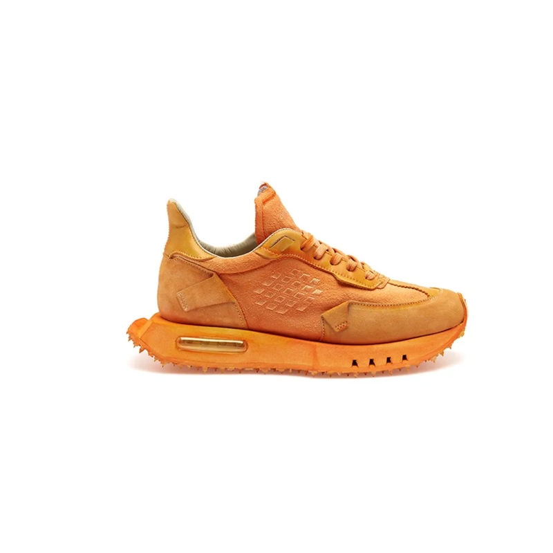 Be Positive Sneaker basse Space Race - Pigment Dye Sneakers Orange