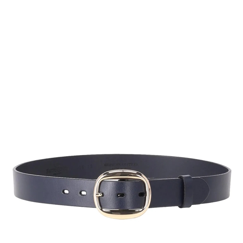 Fausto Colato Ceinture Gürtel Cuoio blau