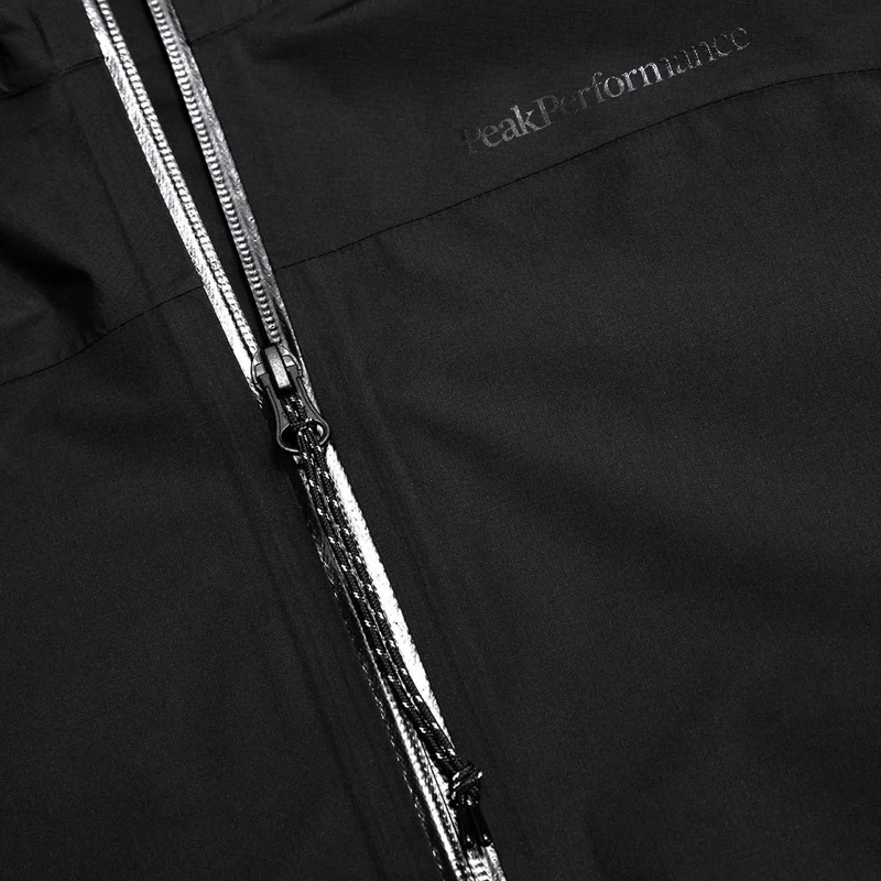 Peak Performance Übergangsjacke Leichte Jacke mit Logo schwarz(Image 4)
