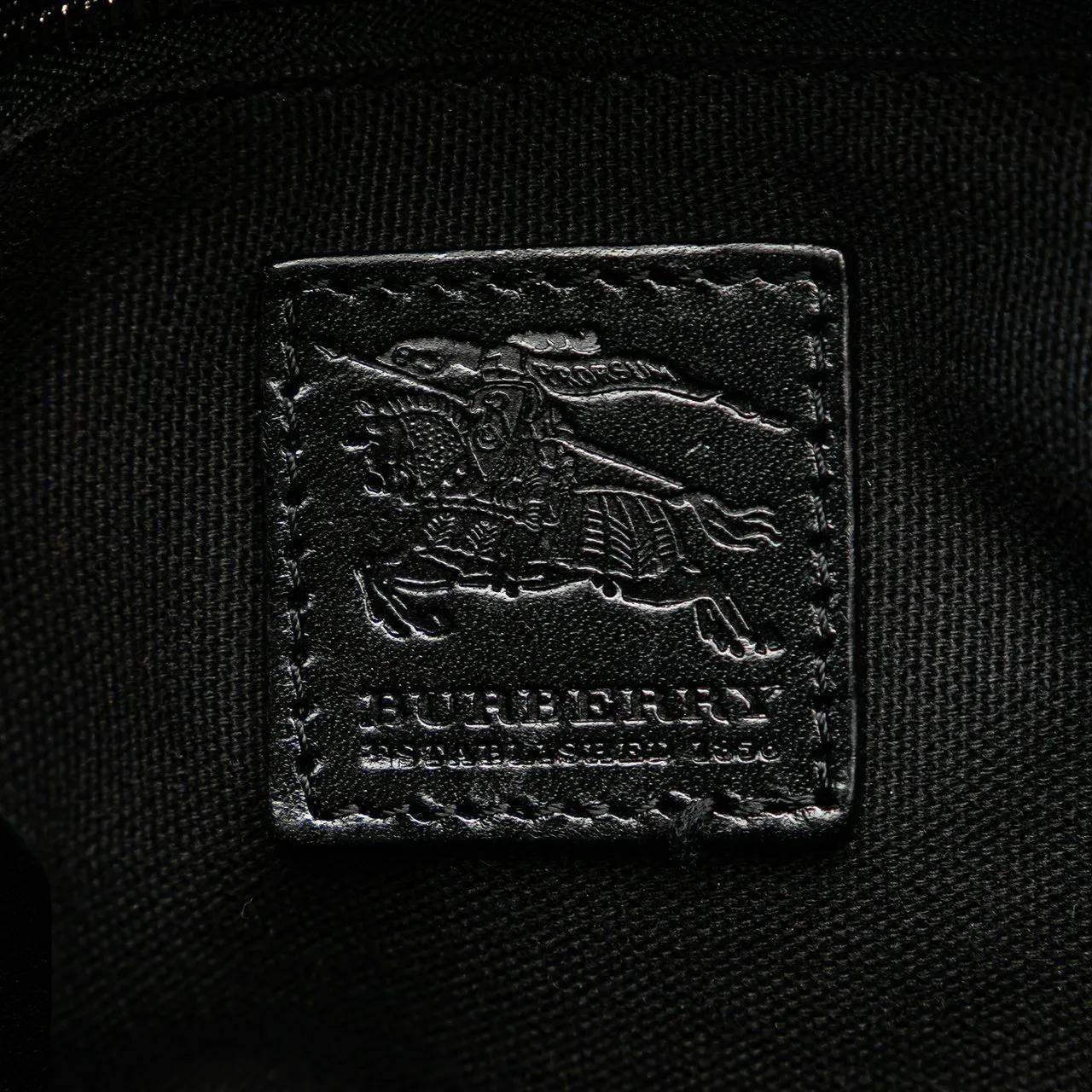 Thumbnail - Burberry Hobo Bags - Mega Check Canvas Lowry Satchel - Gr. unisize - in Schwarz - für Damen