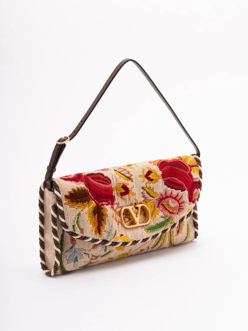 Valentino Garavani Clutches `Vain Soft` Clutch in meerkleurig