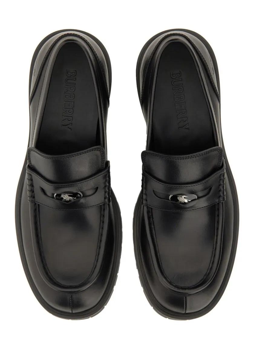 Thumbnail - Burberry Loafer - "Rogue" Moccasin - Gr. 45 (EU) - in Schwarz - für Damen