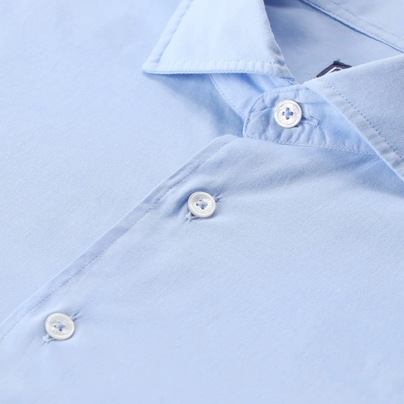 Fedeli Chemise Hemd aus Baumwolle blau(Image 3)