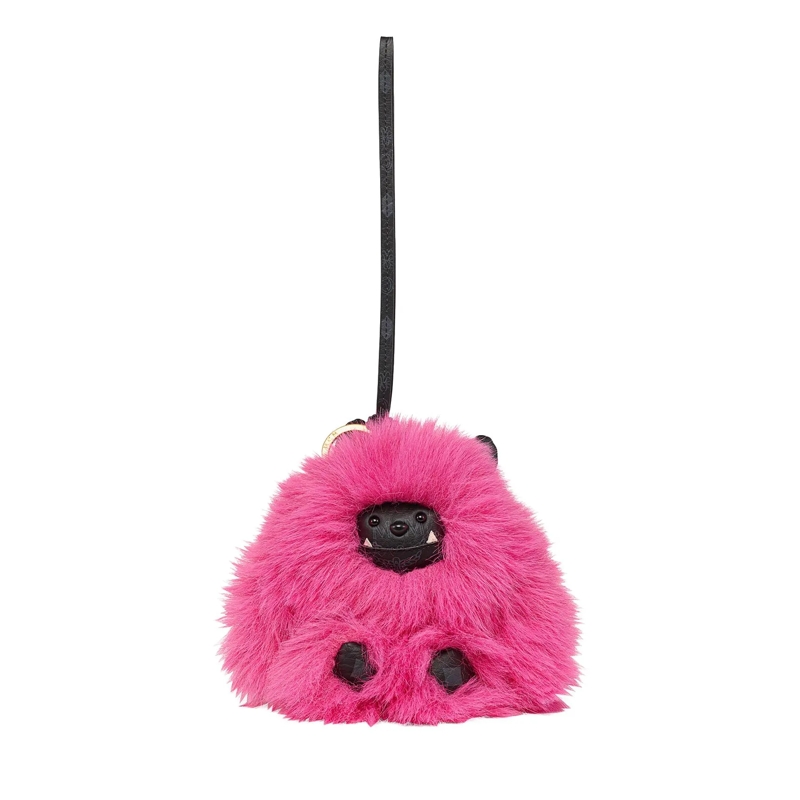 MCM Schlüsselanhänger Aren Others Charms Fff Pk, One Size Pink