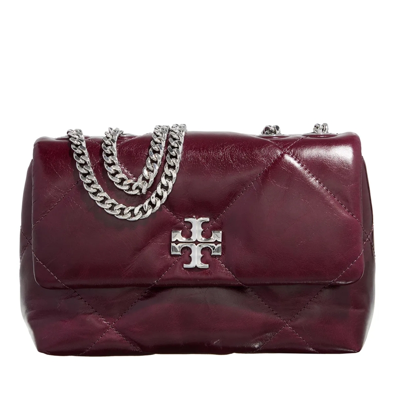 Tory Burch Schultertasche 'Kira Diamond' Small Shoulder Bag Burgundy