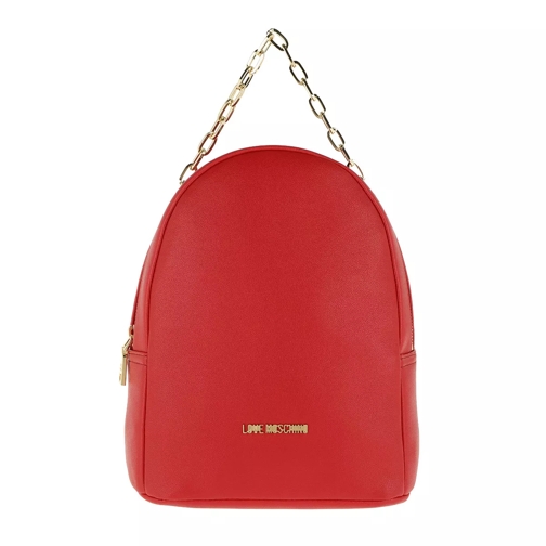 Love Moschino Smooth Pu Backpack Rosso Rucksack