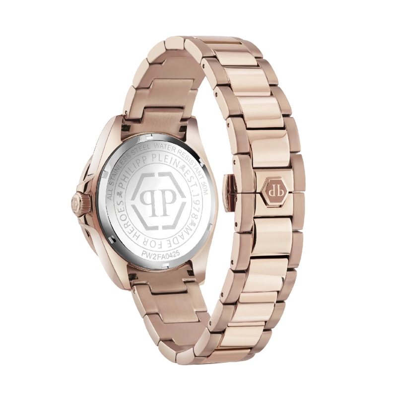 Philipp Plein Quarzuhr Quarz-Analoguhr Lady Empire rosa(Image 2)