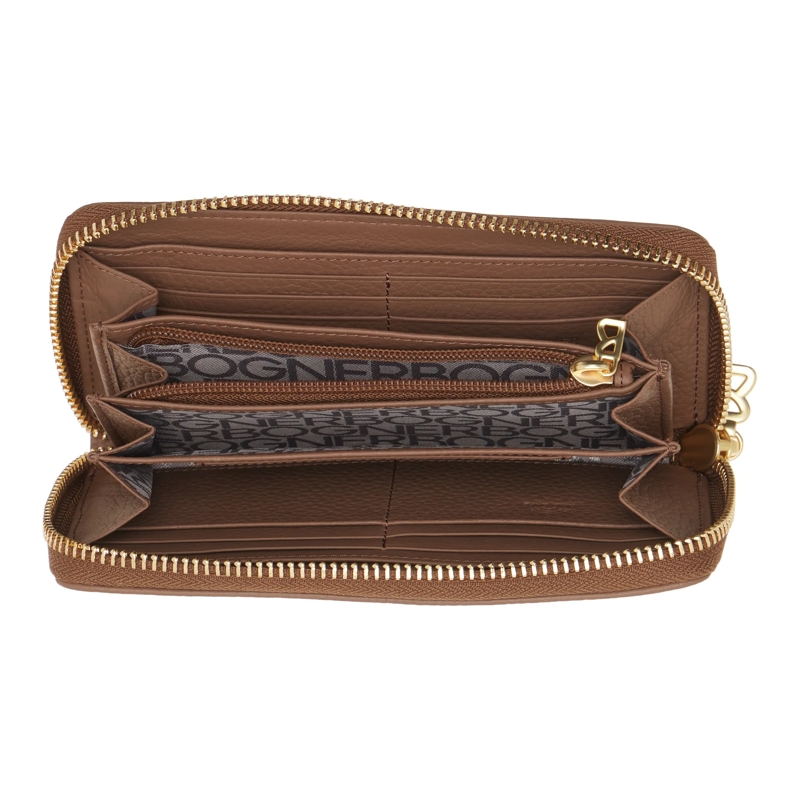 Bogner Portefeuille à fermeture Éclair Bozen Ela Purse Lh13Z Cognac(Image 5)