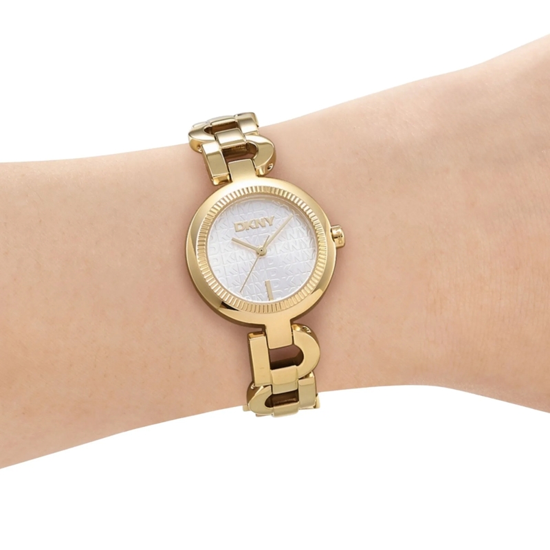 DKNY Quarzuhr Quarzuhr Open Link Watch gold(Image 5)