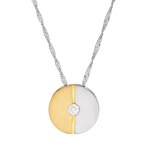 VOLARE Necklace with Pendant Bicolor Collier court