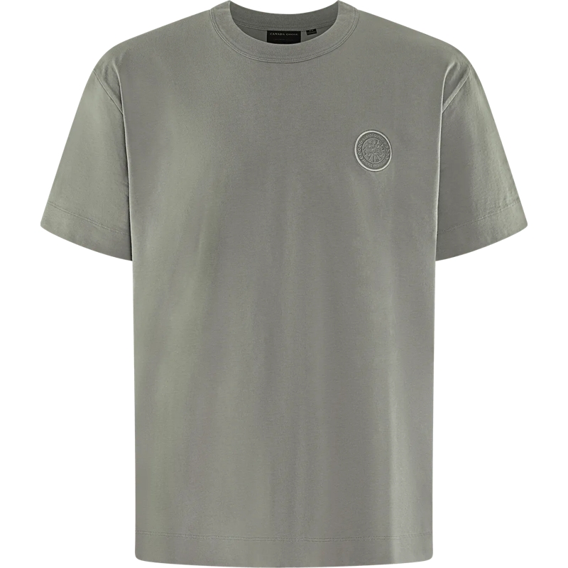Canada Goose T-Shirt Heren Gladstone T-Shirt Embroidered grün
