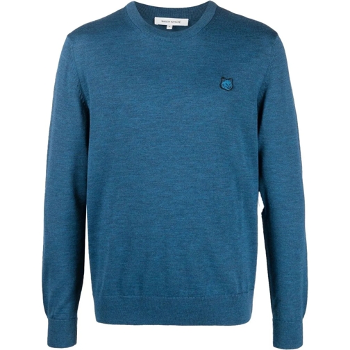 Maison Kitsune  MAISON KITSUNE' Sweaters Blue blau