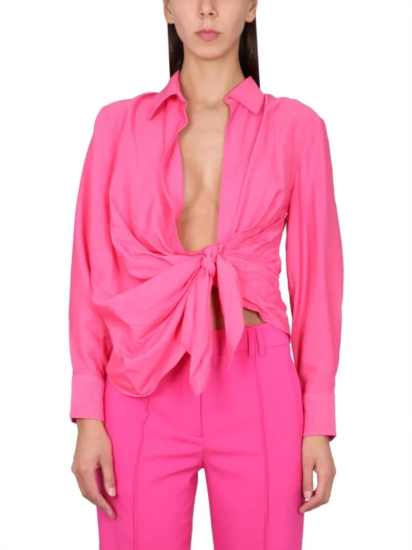 Thumbnail - Jacquemus - Bahia Shirt - Größe 36 - pink