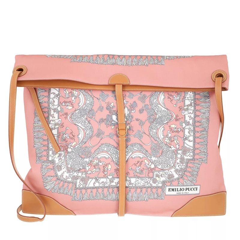 Emilio Pucci Tote Rugiada Hobo Bag Dusty Pink