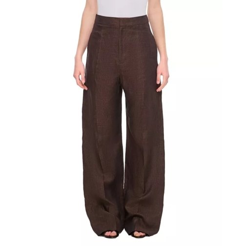 Loewe High Waisted Trousers Black 