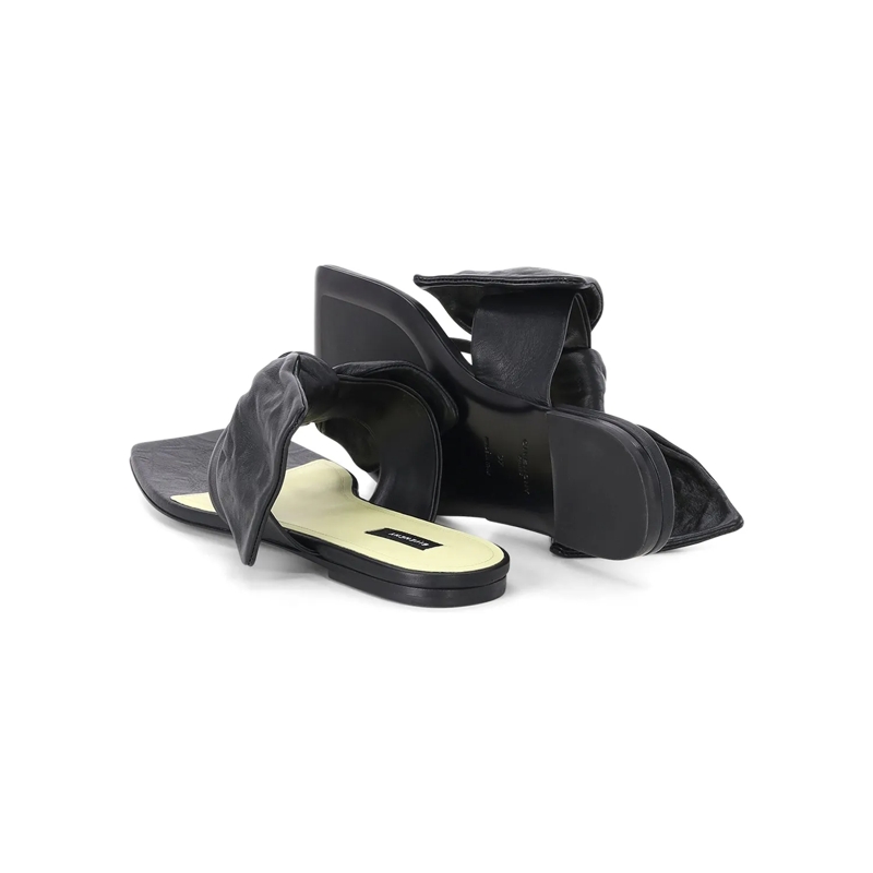Givenchy Schnürschuhe Sandalen aus Nappaleder schwarz(Image 3)