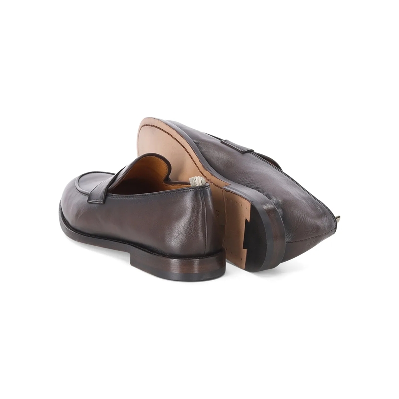 Officine Creative Schnürschuhe Loafer Opera aus Leder braun(Image 4)