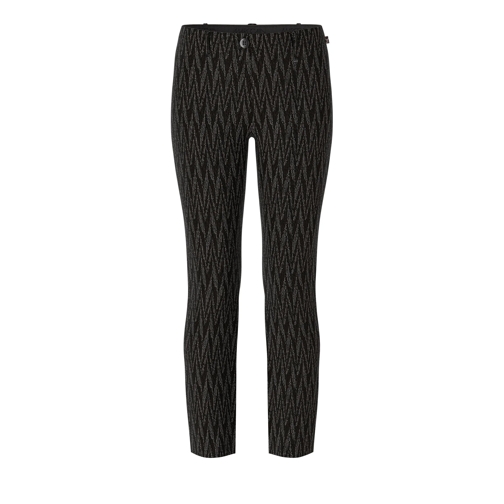 Marc Cain Hosen Hose SYDNEY black and white