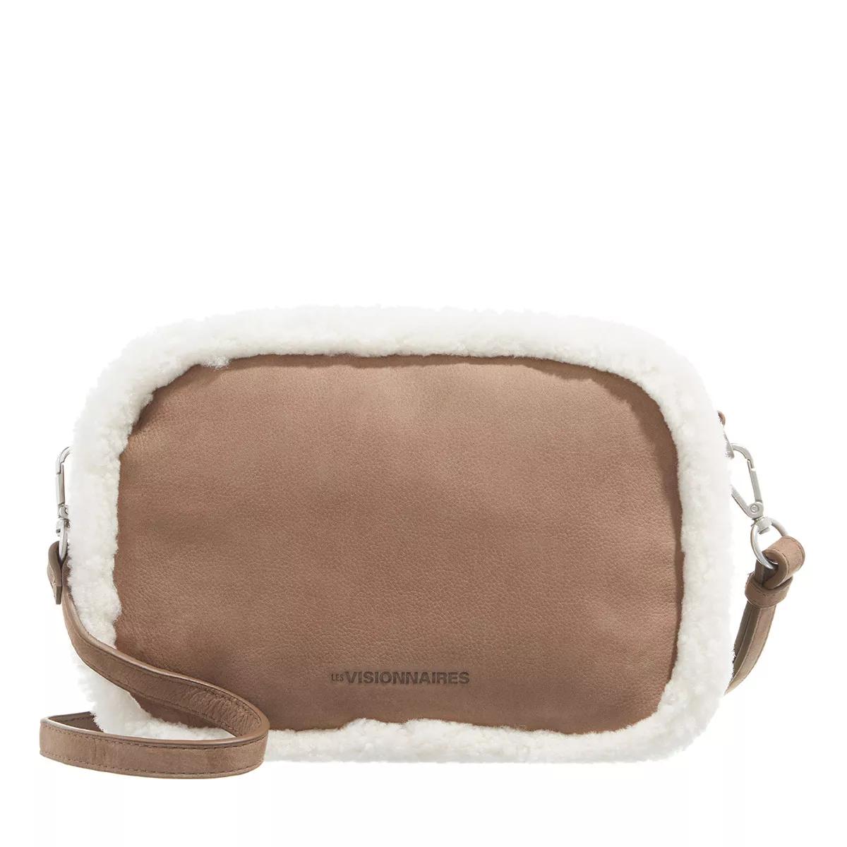 LESVISIONNAIRES Crossbody Bags - Lola Teddy - Gr. unisize - in Braun - für Damen