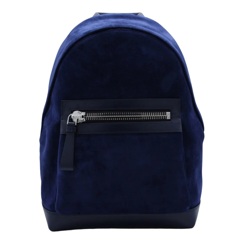 Tom Ford Sac à dos Structured Blue Backpack Blue
