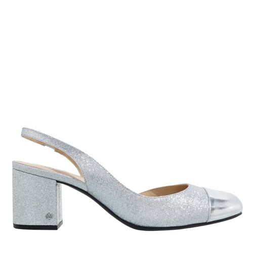 MICHAEL Michael Kors Pump Perla Flex Sling Pump Silver
