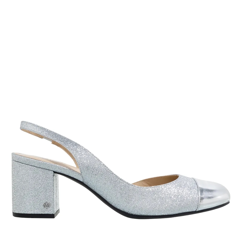 MICHAEL Michael Kors Pumps Perla Flex Sling Pump Silver