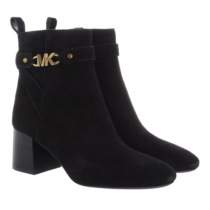 Michael kors black suede boots outlet