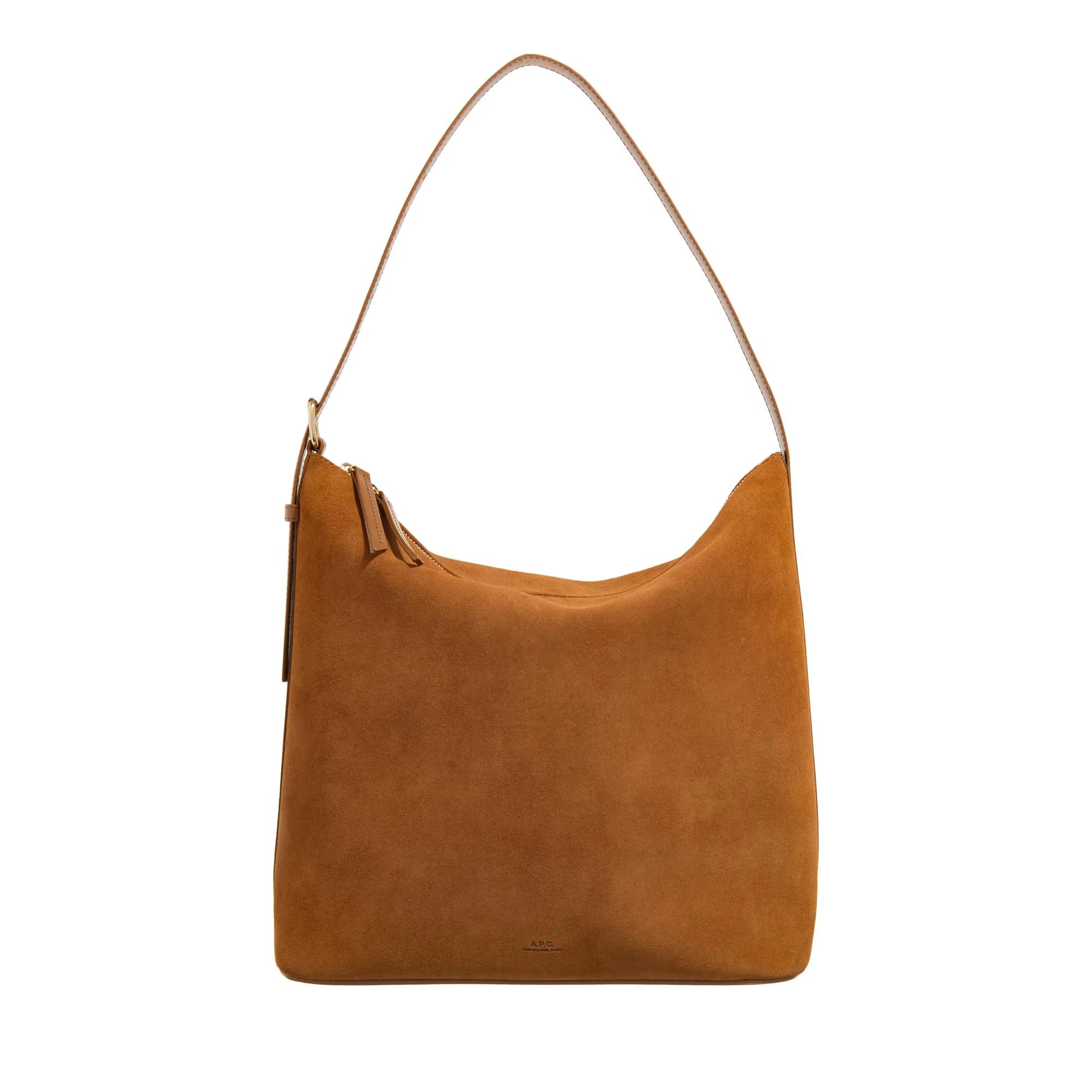 A.P.C. Hobo Bag - Sac Vera - Gr. unisize - in Braun - für Damen