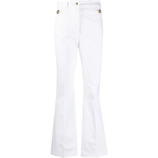 Patou Pantalons Trousers White weiß