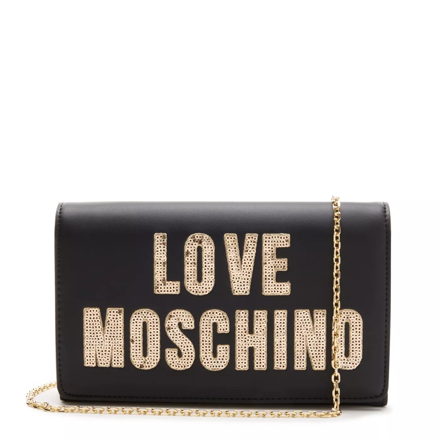 Love Moschino Crossbody Bags - Love Moschino damen Umhängetasche Schwarz JC4293PP - Gr. unisize - in Schwarz - für Damen