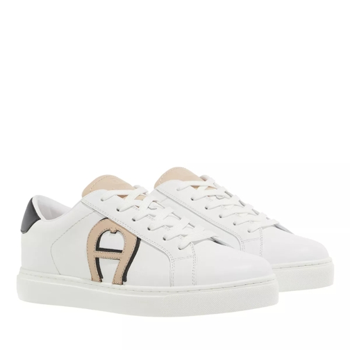 AIGNER Diane 3 Sneakers White/Beige Low-Top Sneaker
