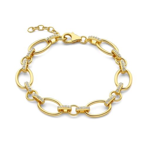 Parte Di Me Parte Di Me Bibbiena Poppi Clara 925 Sterling Silb Gold Bracelet