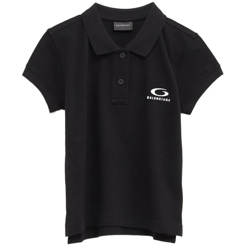 Balenciaga Polohemd T-Shirts And Polos Black schwarz