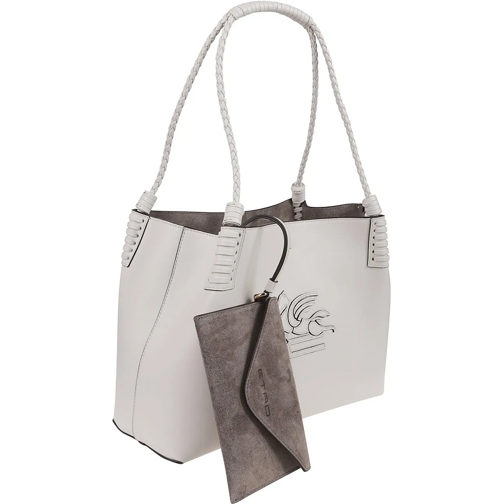 Etro Shopper Small Libra Shopping Bag White weiß (Image 3)