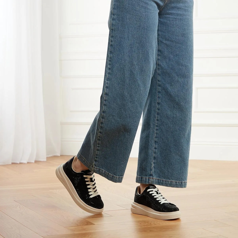 Guess Low-Top-Sneaker Elbina Black(Image 2)