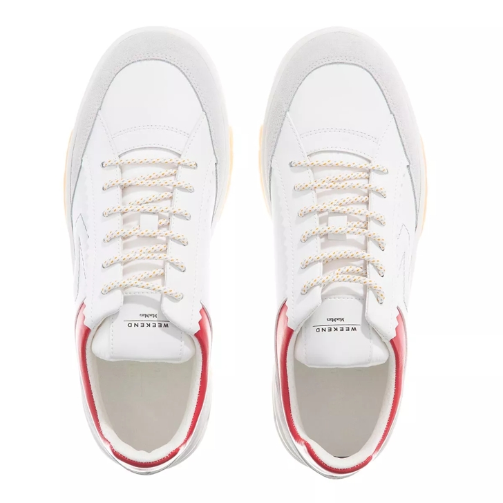 WEEKEND Max Mara Orlaya Rosso lage top sneaker