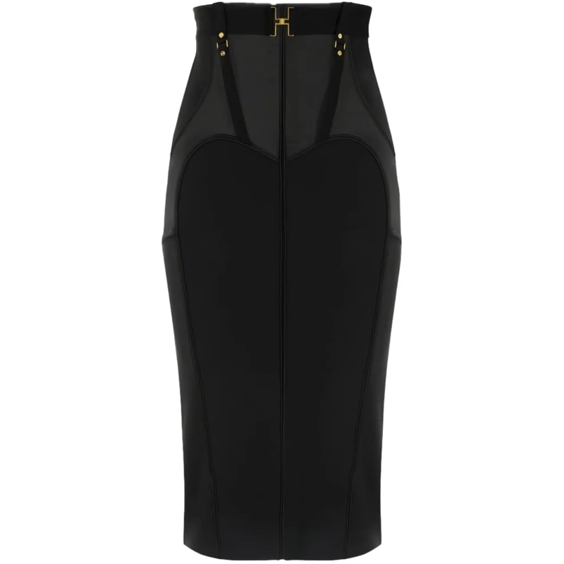 Elisabetta Franchi Midirock Skirts Black schwarz