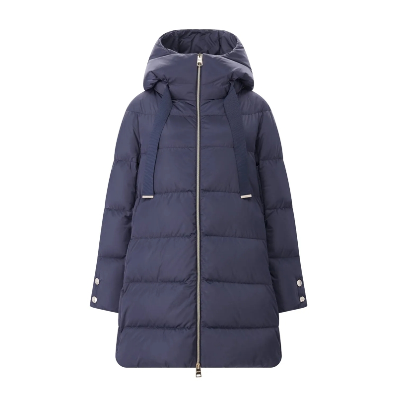 Herno  Steppparka mit Daunen blau