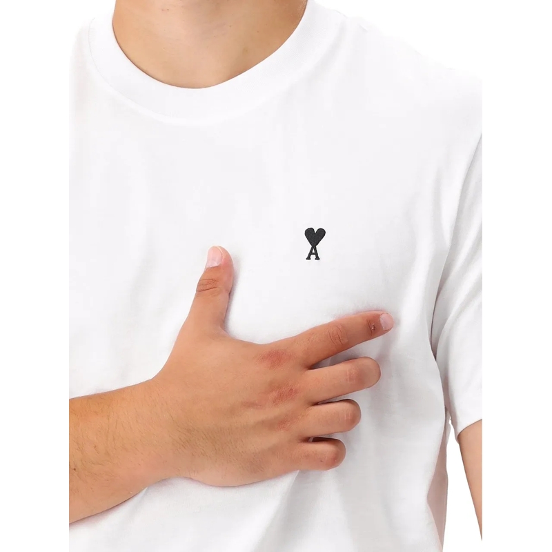AMI Paris T-shirt T-Shirt mit Logo Weiß(Image 21)