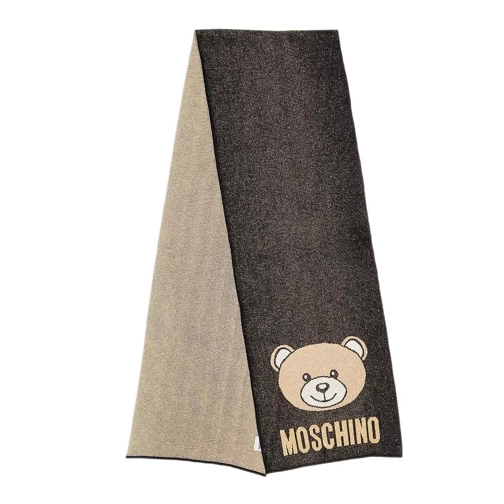 Moschino Scarf  30X190  cm Black Tunn sjal