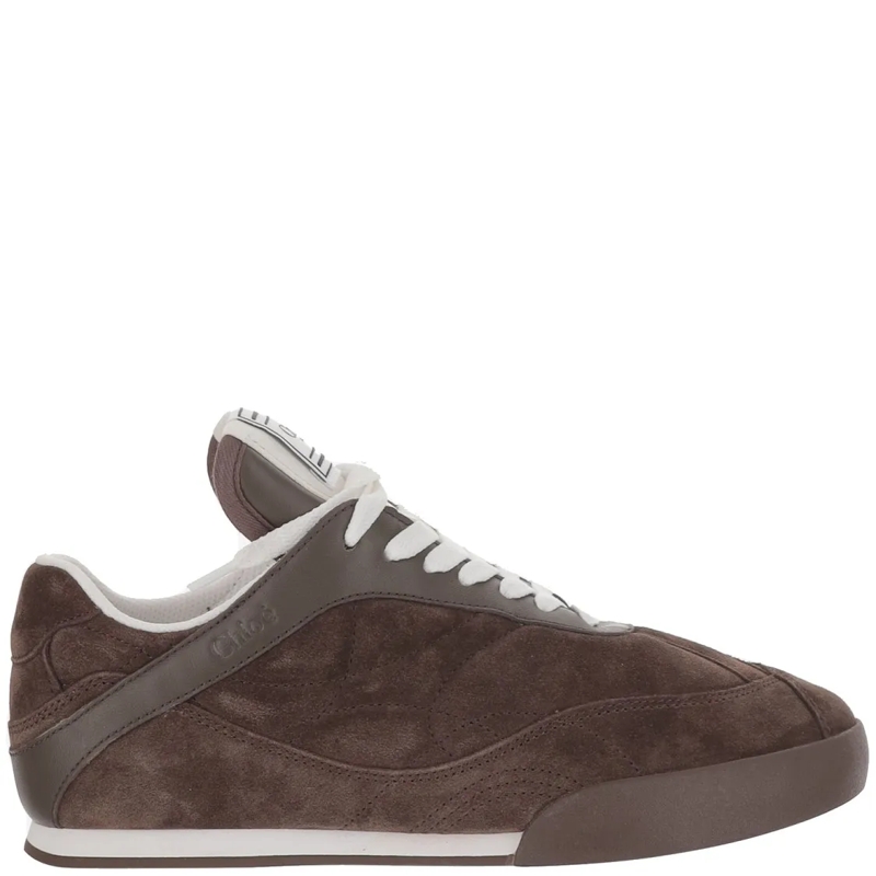 Chloé Low-Top-Sneaker Kick Sneakers Brown