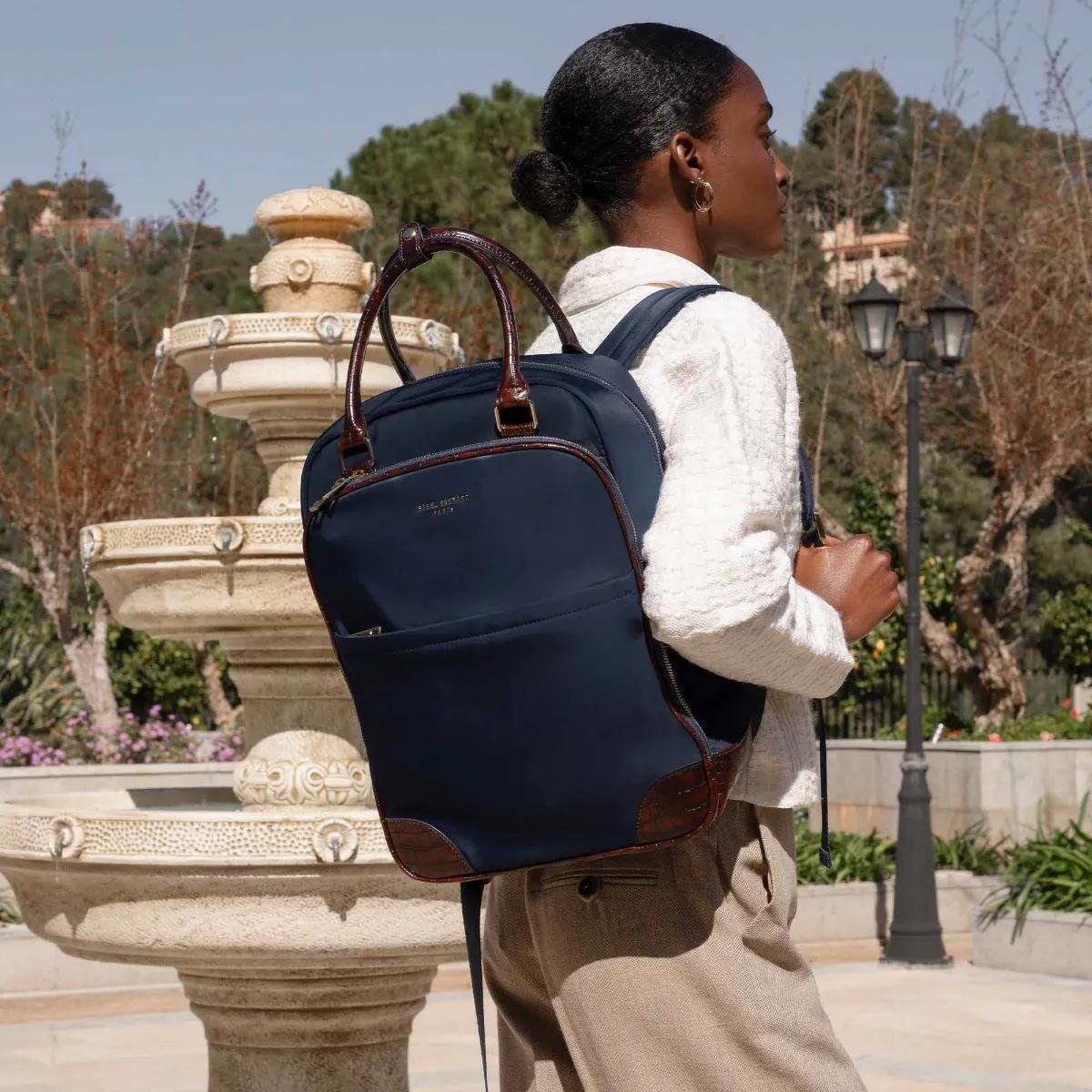 Thumbnail - Isabel Bernard Rucksäcke - Du Louvre Cher Rucksack - Gr. unisize - in Blau - für Damen