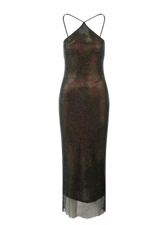 Thumbnail - The New Arrivals By Ilkyaz Ozel - Blanca In Luminescent Dress - Größe 40 - schwarz