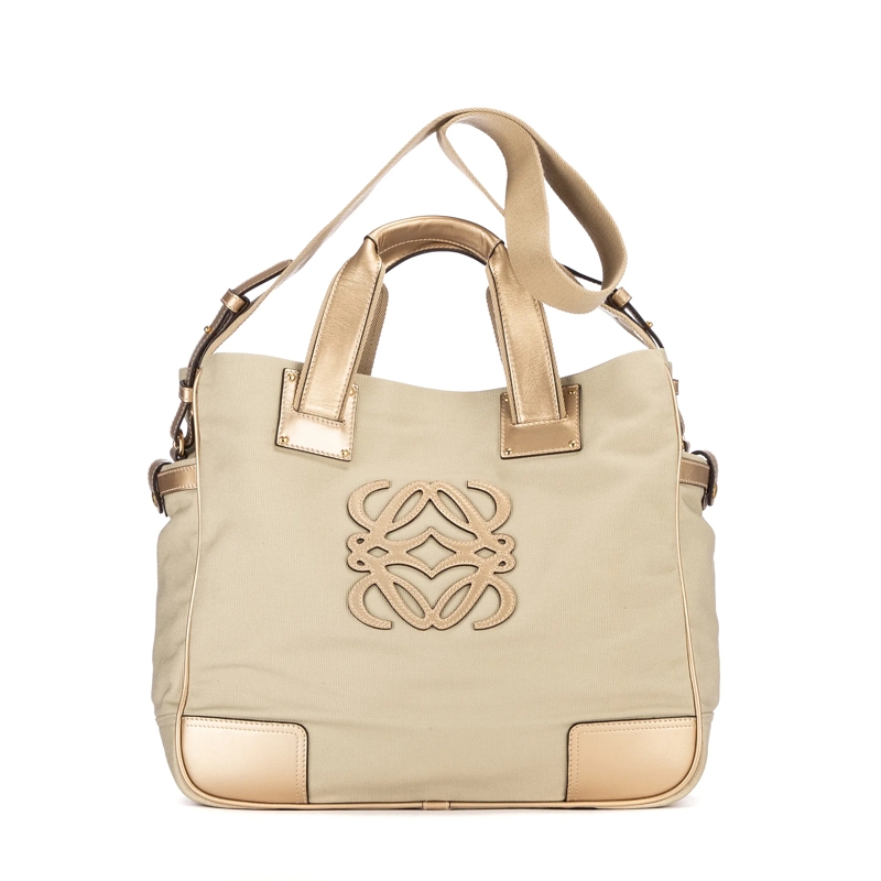 Loewe Crossbody Bag Anagram Tote beige